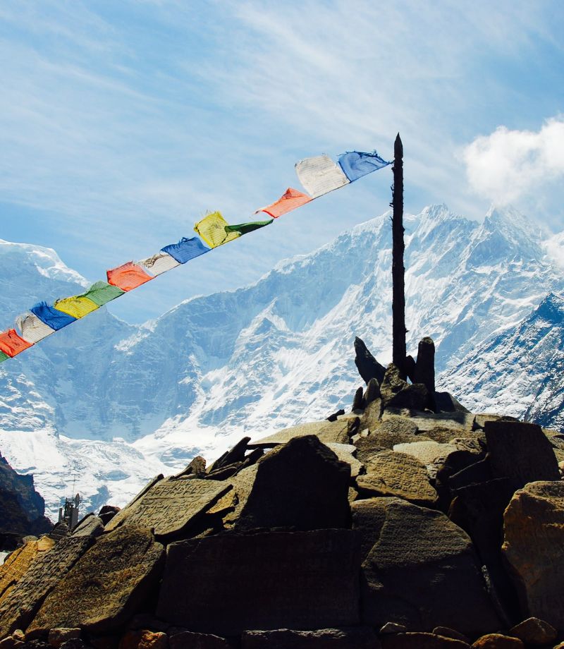 1 Flagpole at Everest Base Camp