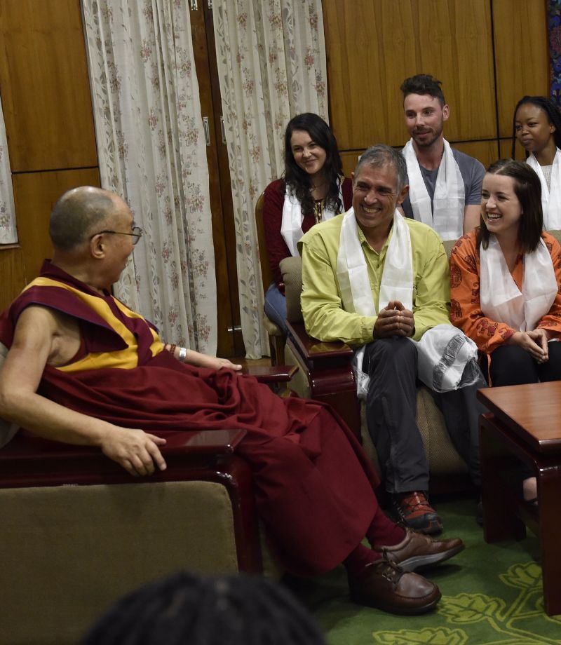 Getting to meet the Dalai Lama